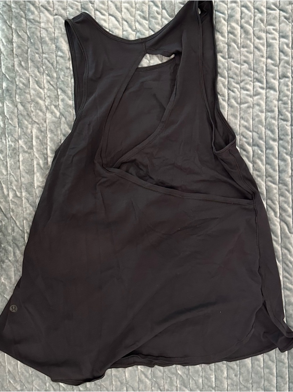 lululemon athletica Black Racerback Tank Top